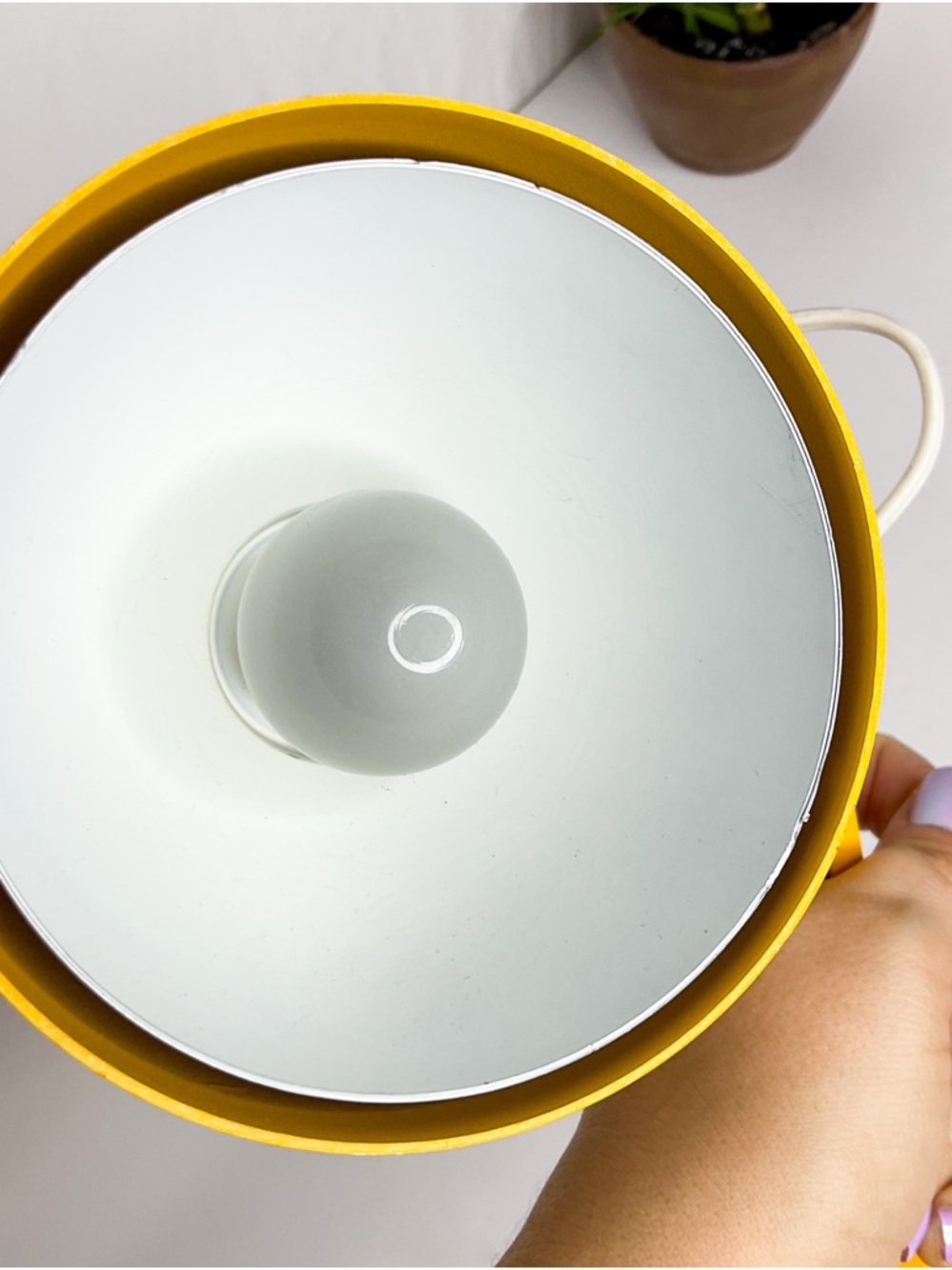 Vintage Luxo Yellow Clamp Lamp Swedish MCM Task Light - Picture 8 of 8